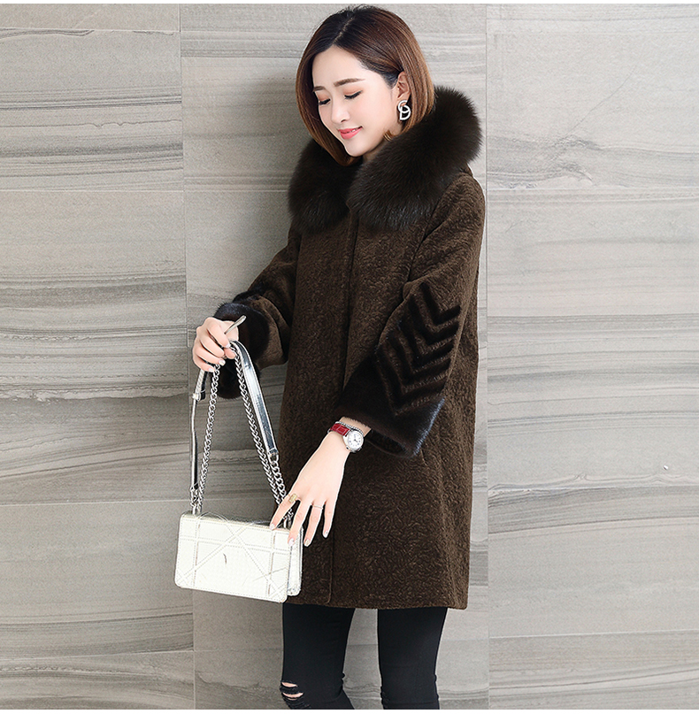 Manteau de fourrure femme - Ref 3172948 Image 15