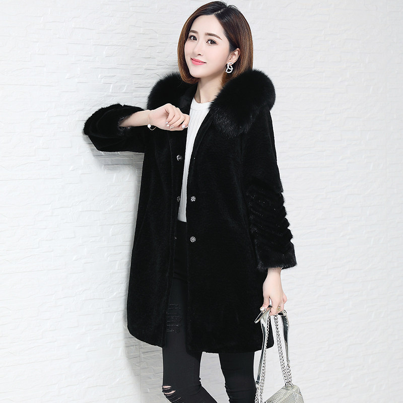 Manteau de fourrure femme - Ref 3173249 Image 4