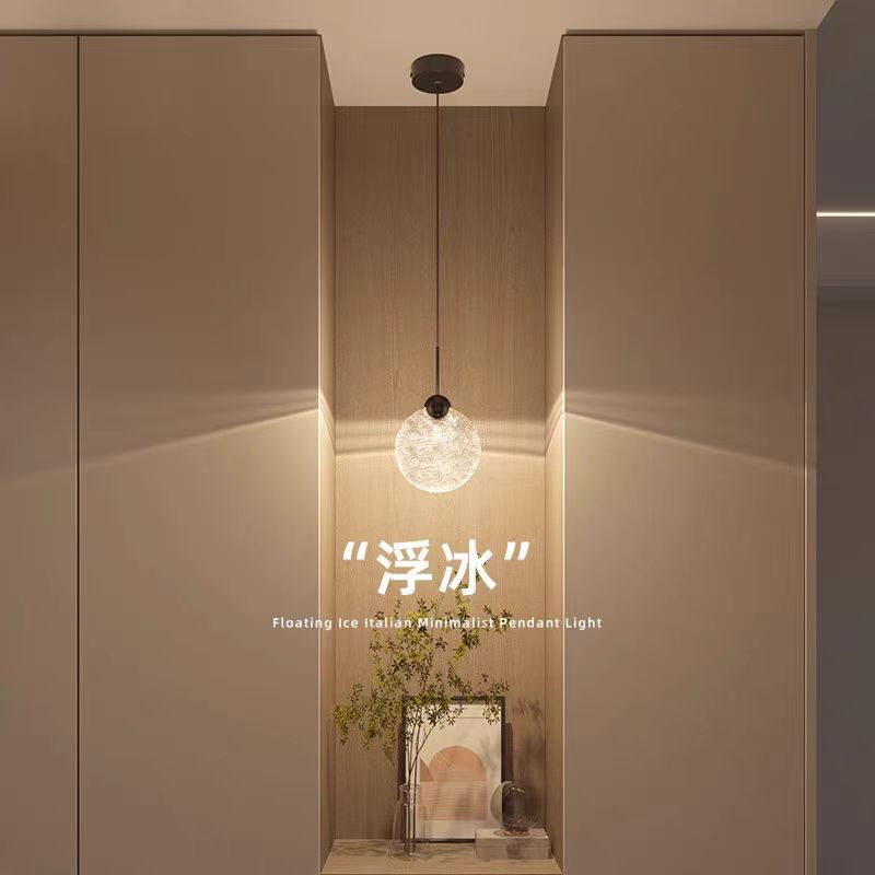 Floating Ice Crystal Chandelier, Atmospheric Decoration for Bedroom Bedside, High-End Light Luxury, Adjustable Height, Foyer Hallway Chandelier Floating Ice Crystal Chandelier, Atmospheric Decoration for Bedroom Bedside, High-End Light Luxury, Adjustable Height, Foyer Hallway Chandelier