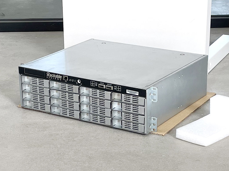 Original 3U16 disc SAS SATA hot-swappable cascade hard disk cabinet Disk cabinet Storage cabinet Array cabinet MAC