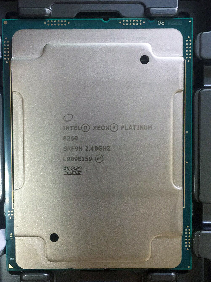 Spot Intel Xeon Platinum 8260 SRF9H official CPU 24-core 48 thread