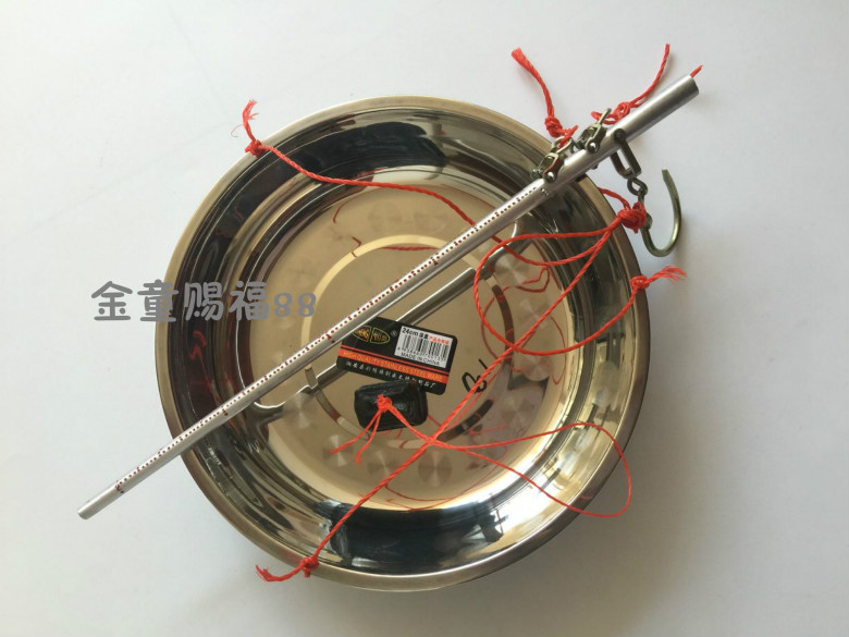 Aluminum rod weighing 6kg hook scale rod weighing stainless steel plate weighing scale kitchen weighing iron rod weighing small steelyard