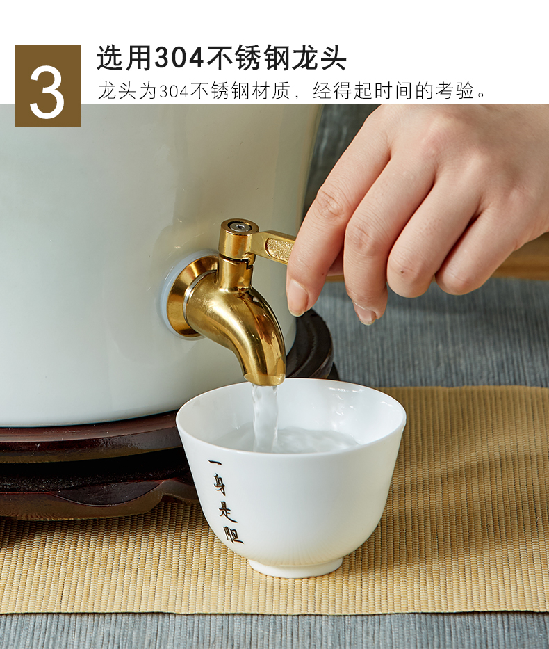 It home furnishing articles bottle seal jingdezhen ceramics hip hoard tap water expressions using mercifully wine dedicated wine jars