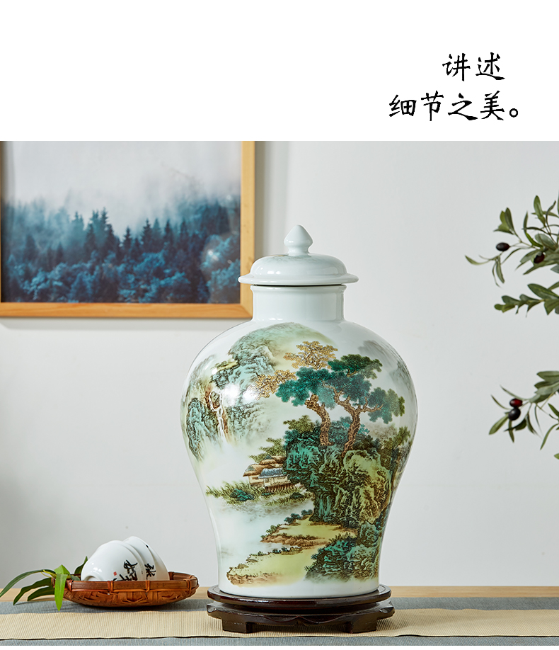 It home furnishing articles bottle seal jingdezhen ceramics hip hoard tap water expressions using mercifully wine dedicated wine jars