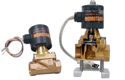 Imported Japanese valve day solenoid valve Momotaro bronze solenoid valve PS-22 PS-12 threaded solenoid valve