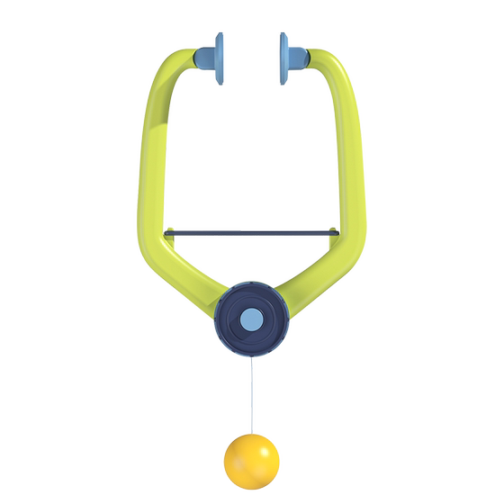 Children's suspension table tennis training device indoor parental sensor artifact floating children rebound self -eye coordination