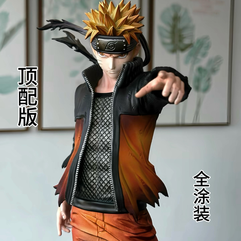【S+ High-End Edition】Naruto Anime Gk Eternal Flame Naruto Figure Collectible Statue Trendy Toy