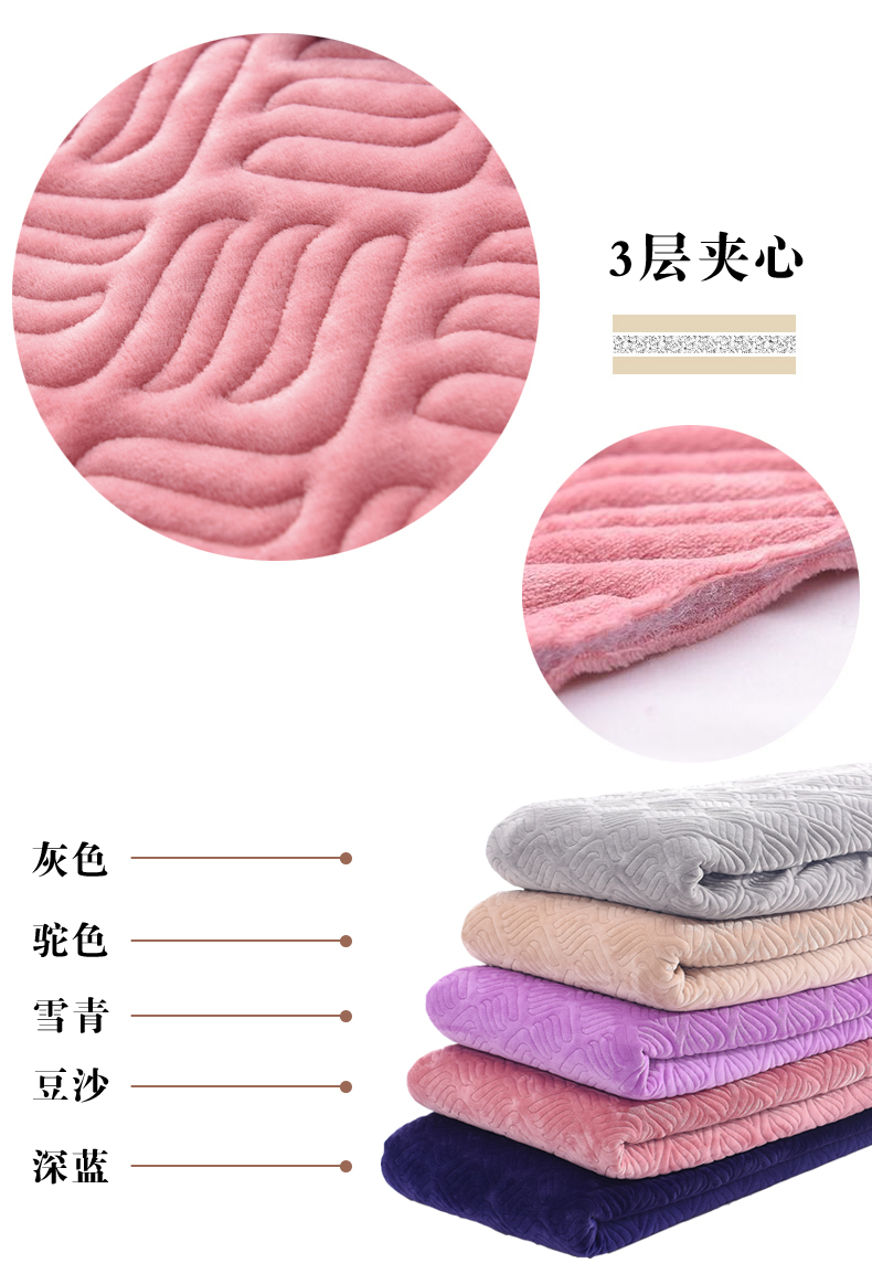 Qiao người Mỹ gốc Ý chăn dày chăn 1.5m1.8 giải trí phức tạp là hai mét vào mùa xuân và mùa đông đúp chăn là - Ném / Chăn bán chăn lông cừu