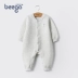 Puppy Big Baby Winter 6 Áo ấm cho trẻ sơ sinh Một mảnh Quần áo Leo núi Cotton Baby Haco Cotton Thu 1-2 - Áo liền quần