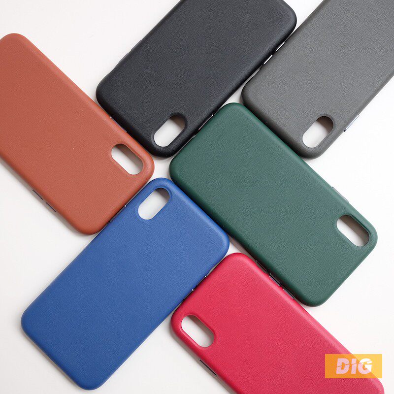 All-inclusive minimalist design mobile phone case iPhoneXS Max artificial leather material PU