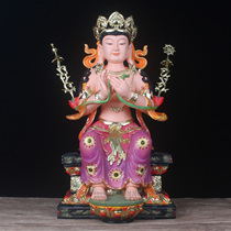 Tianguan Maitreya Bodhisattva Buddha Statue Future Buddha Maitreya Nepal Statue Qiangba FRP FRP Buddha Statue Ornaments