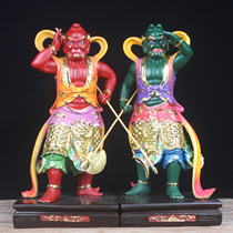 12-inch clairvoyance Shunfeng ear general statue Guardian General statue resin Buddha statue statue crafts ornaments