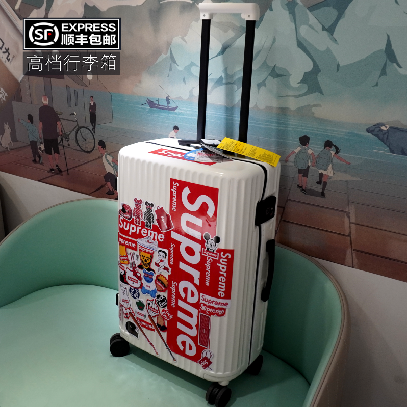 Brand luggage universal wheel strong fall-resistant trolley case female 20 inch small lightweight boarding password box male