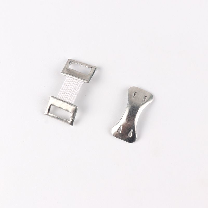 DIY Elastic Band Fixing Bandage Aluminum Buckle Steel Buckle Fixing Clip Handmade Creative Bandage Fixing Plum Blossom Buckle