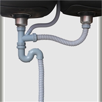 Pabus kitchen sink water accessories stainless steel panning pot 304 water drain wire hose