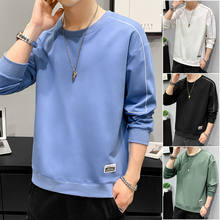 北极绒新款秋装时尚长袖T恤男卫衣