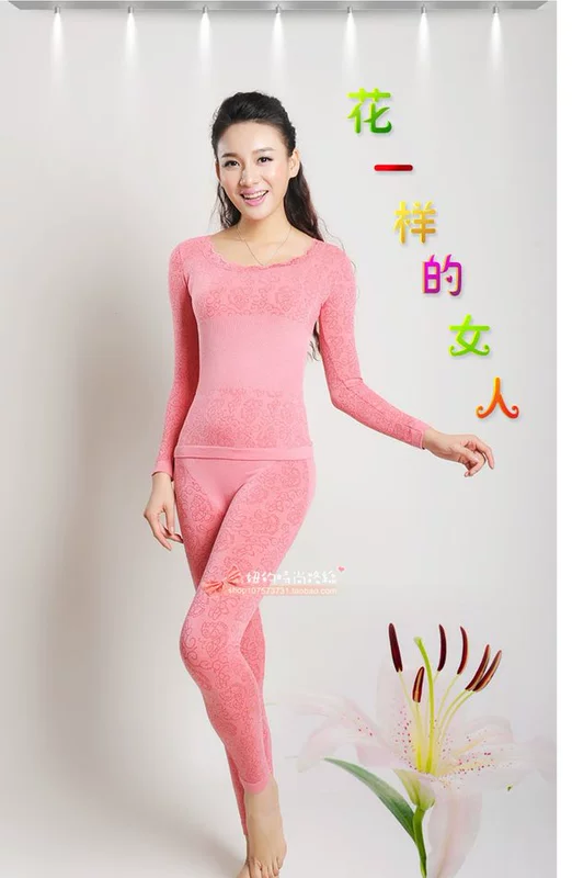 Mùa thu và mùa đông cotton quần áo mùa thu quần dài đồ lót nhiệt set đồ body cotton cotton cotton sinh viên phần mỏng kích thước lớn