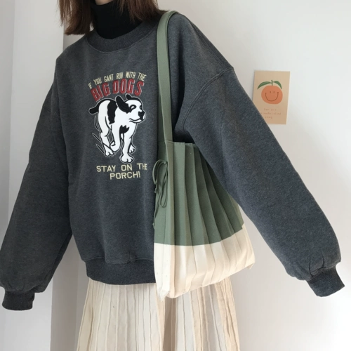 Брендовая небольшая дизайнерская трикотажная складная сумка на одно плечо, Южная Корея