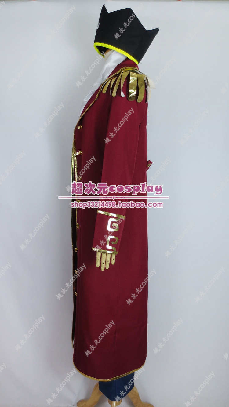 海賊王航海王羅傑海賊團船長哥爾 D 羅傑制服cosplay服裝