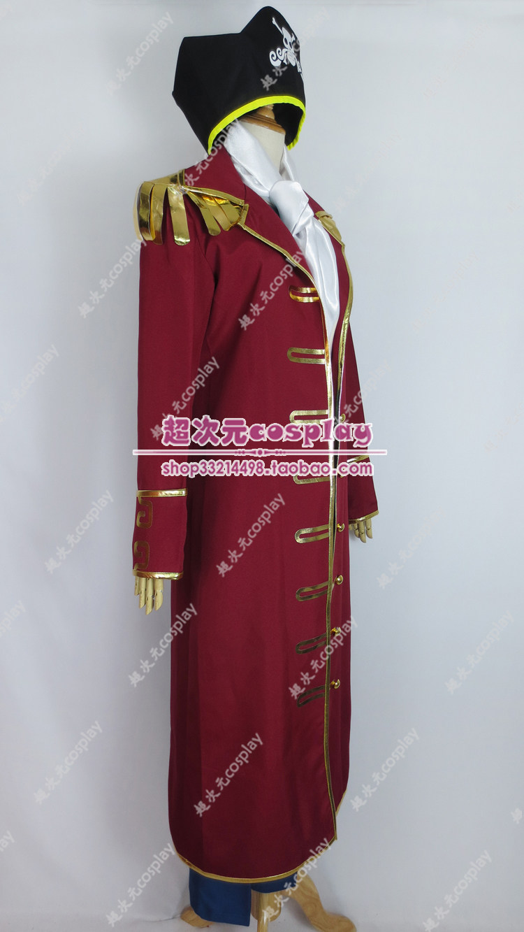 海賊王航海王羅傑海賊團船長哥爾 D 羅傑制服cosplay服裝