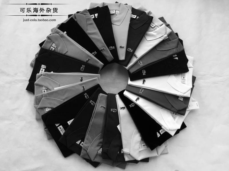 Cola spot Lacoste LACOSTE L1212 solid color polo shirt classic men's short-sleeved T-shirt