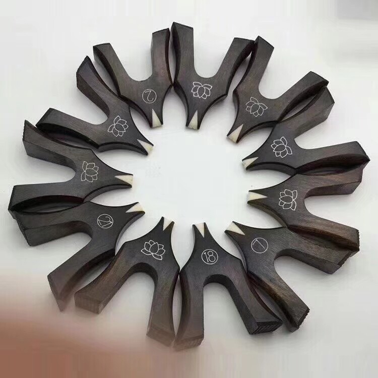 (Guzheng piano code) Qinsheng Ebony Lotus Lotus Beginner Examination Adult Children Guzheng Accessories Special