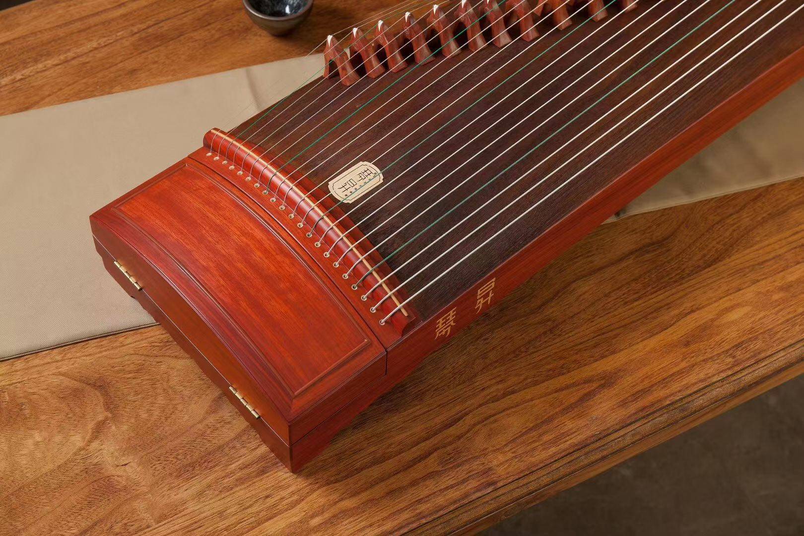 Qinsheng Guzheng (mahogany surface) standard 163 entry test for adults and children beginners and advanced general
