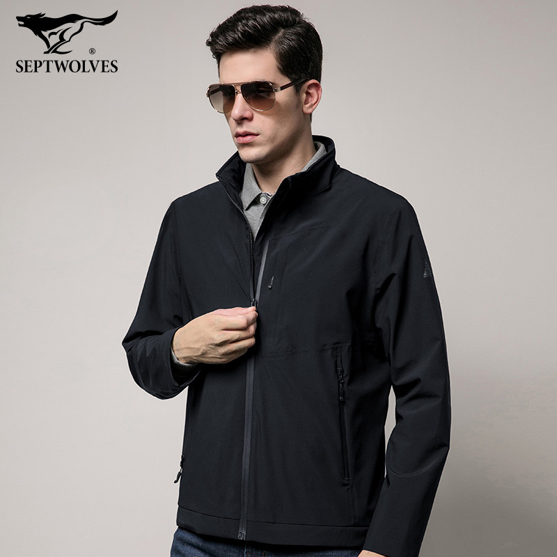 Blouson homme SEPTWOLVES    manches longues en Polyester - Ref 3118329 Image 1