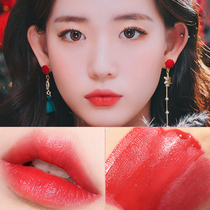 Lip Glazed Mirror not stained with cup mouth red matt lip gloss schoolgirl Affordable Velvet Vape Face not to lose color Li Jiaqi