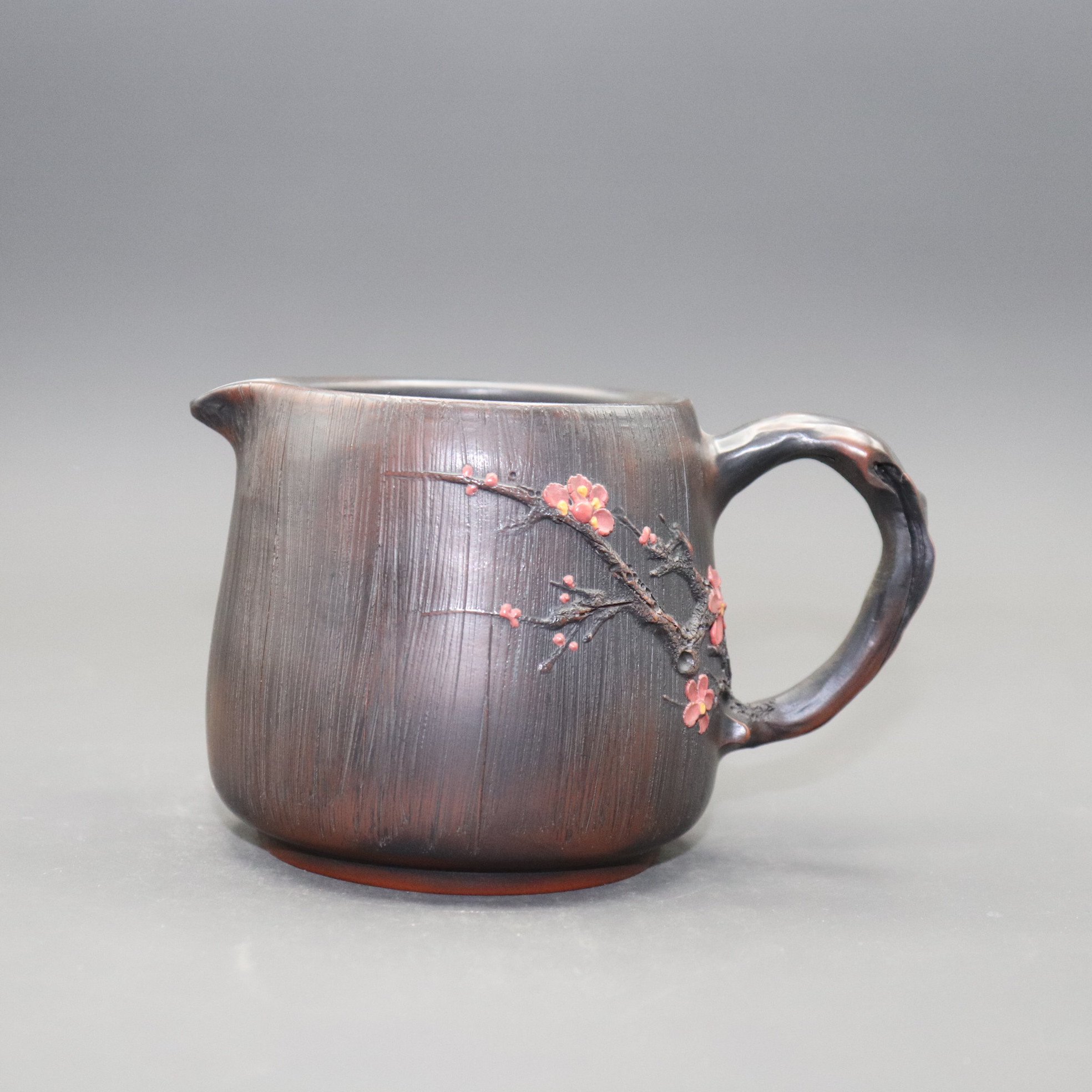Yunnan Jianshui Purple Pottery Pot Fair Cup Plum Blossom Root Art Sub tea ware pure handmade self-production self-sell tea tea tea non-purple-Taobao