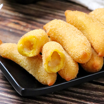 Thousand-flavored crispy banana 300g10 fried snacks frozen semi-finished restaurant dessert hotel ingredients