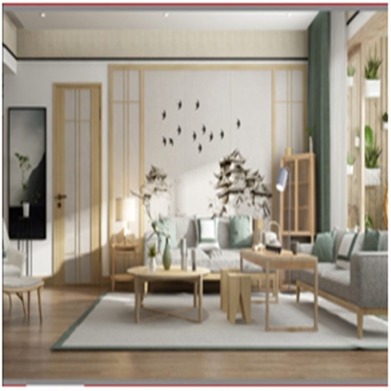 010 Background Wall on the wall