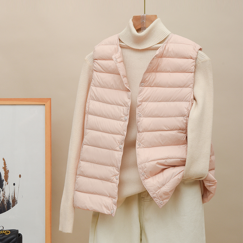 Down Vest for Women, Short Style, Lightweight down Jacket, 2026 Winter New Model, Can Be Worn Inside or Outside, Slim Fit Coat Down Vest for Women, Short Style, Lightweight down Jacket, 2026 Winter New Model, Can Be Worn Inside or Outside, Slim Fit Coat