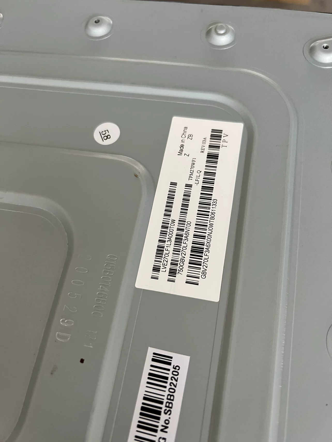 Оригинальный TPM270WF1-LF1L.Q TPM270WF1