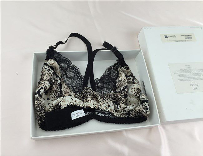 Summer silk bra no steel ring no sponge 100% mulberry silk underwear ladies thin small bra