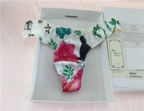 Womens silk Mulberry silk thong T pants breifs silk satin T pants sexy beauty womens underwear spring and summer
