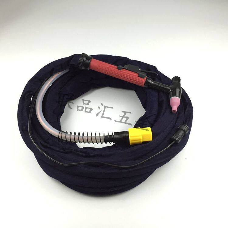 Special price QQ-150A welding gun line imported silicone tube pure copper core 4 squared 8 squared argon arc welding welding gun wire accessory