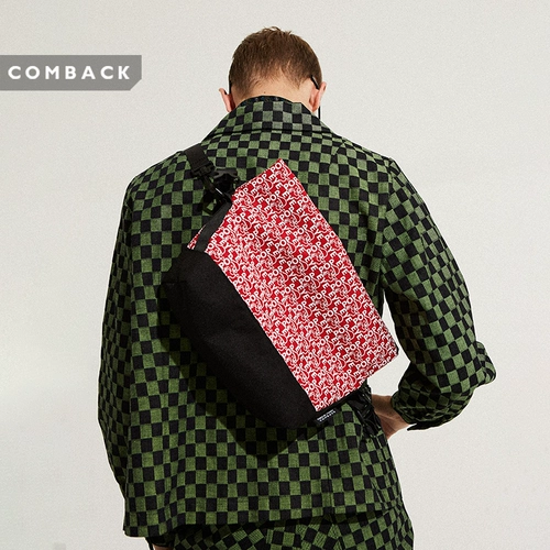 COMBACK X Popeye x yoho сильный моряк путешествовать повседневную тренд -стрит Персонализированная мужская сумка