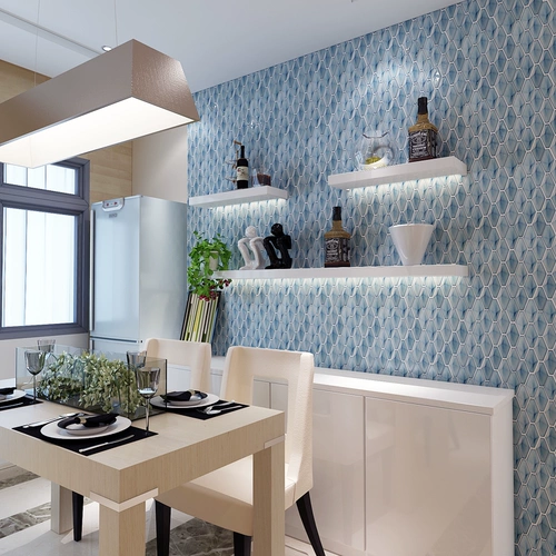 Трехмерная алмазная печь трансформированная керамическая мозаичная плитка настенная плит