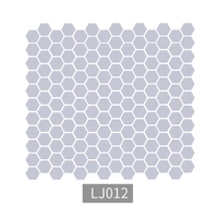 LJ012 Little Hexagon Light Grey