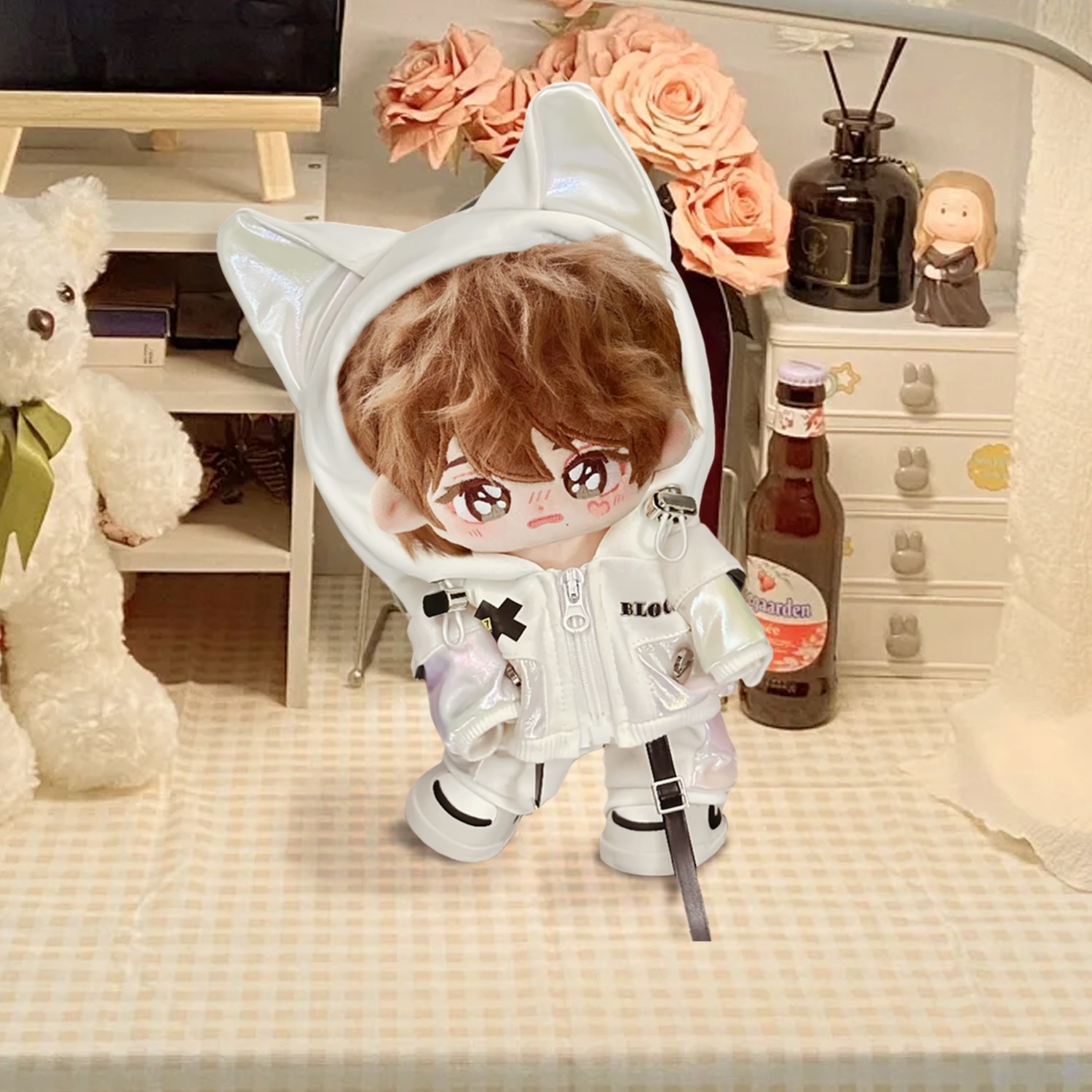 宋亚轩20cm棉花娃娃开箱！这届粉丝太会整活，爱豆直接萌化成掌心小奶狗