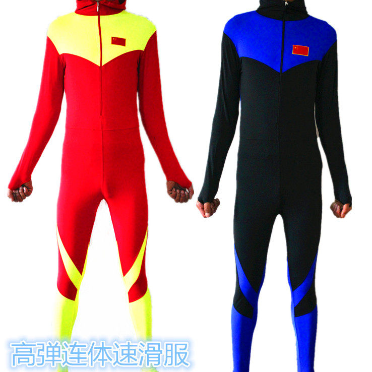 [USD 52.87] Flag highbounce longsleeve speed skating suit men's and women's skatewear Avenue