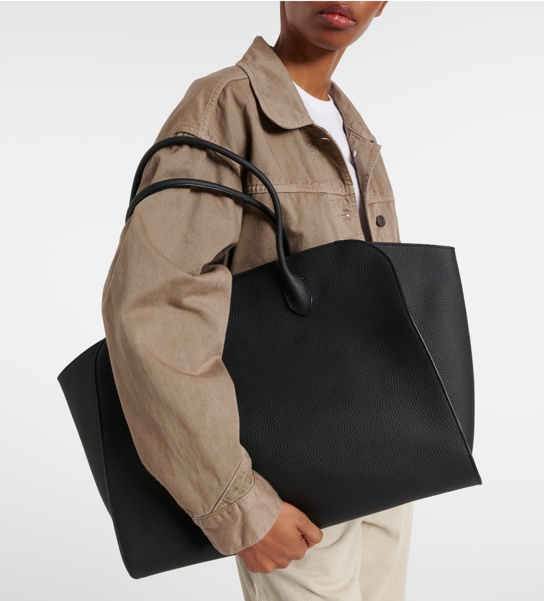 Сумка the row marlo17 大号顶部提手托特包单肩包正品代