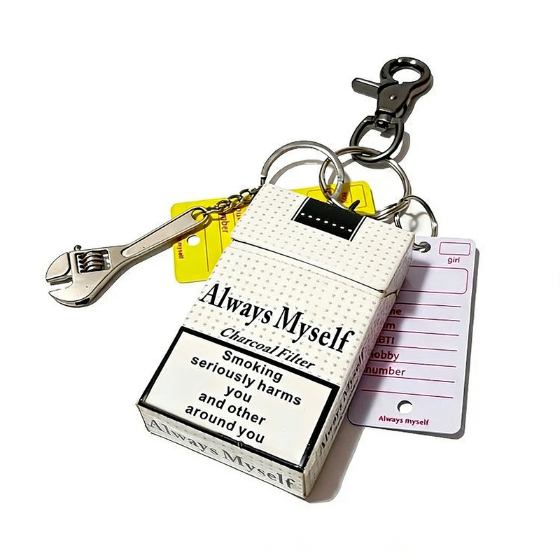 Potato Always Myself 24Fw Cigarette Case Keychain Potato Always Myself 24Fw Cigarette Case Keychain