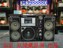 Used Japanese original Sanyo M9819-2K Recorder Radio Single Card Tape Recorder