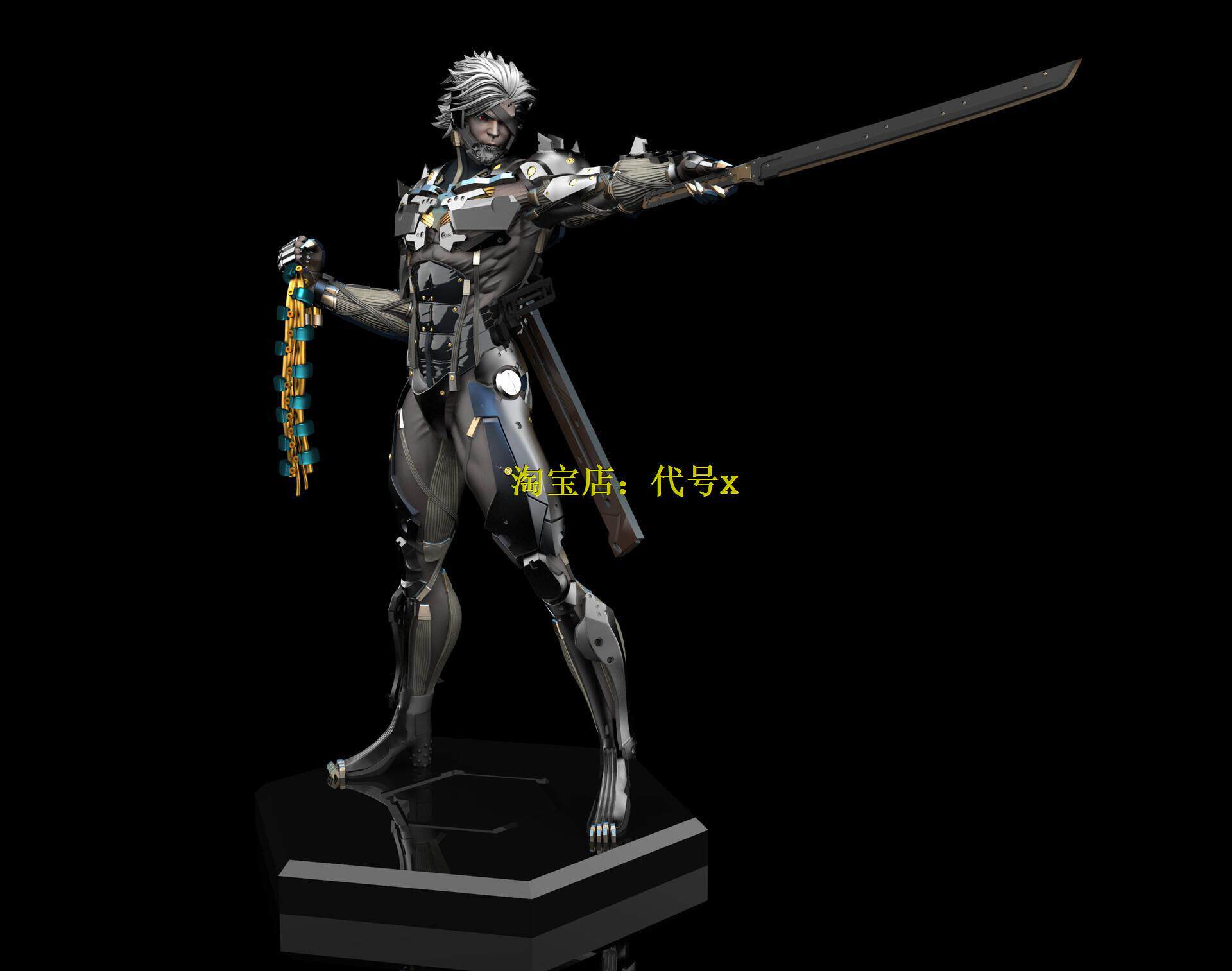Metal Gear Thunder Snake Uncle Double Head Edition 3D Printing Model STL Hand-run High-precision Material File