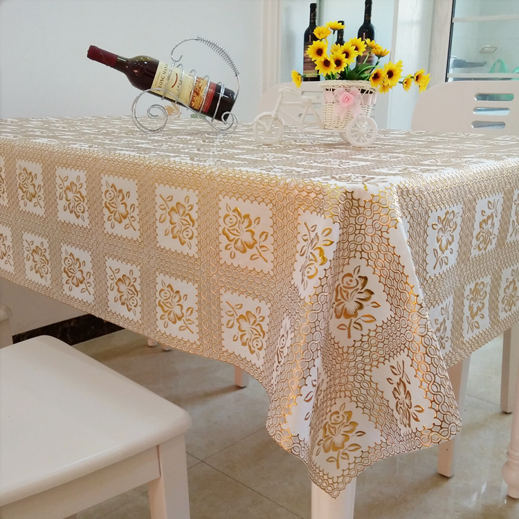 Châu âu PVC nhựa bảng vải không thấm nước chống bỏng dầu-proof dùng một lần bảng mat bàn cà phê vải hình chữ nhật hot vàng khăn trải bàn khăn trải bàn vải bố