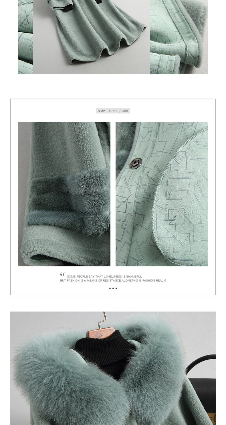 Manteau de fourrure femme      - Ref 3174656 Image 12