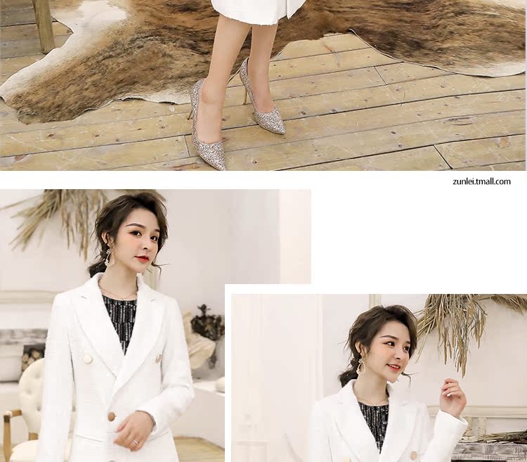 Áo khoác nữ Zunlei mùa thu đông màu trắng chờ đợi áo gió 2019 phiên bản Hàn Quốc của phần dài khí chất thời trang phổ biến quần áo nữ - Trench Coat áo khoác cho phụ nữ cao tuổi