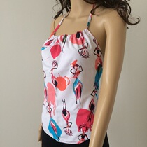 Summer new sexy lady adult bellyband cool pajamas cotton silk classical court traditional pleated bellyband Hanfu